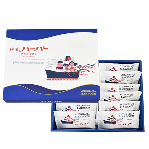 橫濱 Ariake 哈伯雙倍栗子蛋糕 12個入